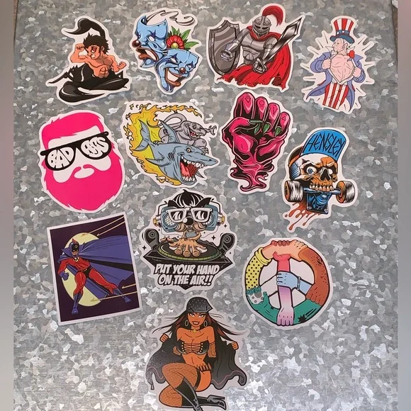 (70) Miscellaneous Vinyl Stickers - Picture 4 of 7